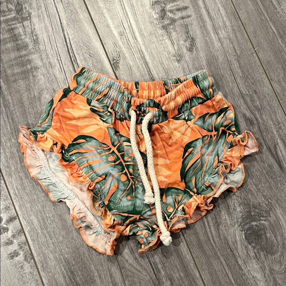 Little Surfer Dude Tropical Shorts 2T